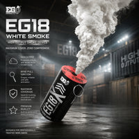 Smoke Grenade Enola Gaye EG18X Extreme Output Airsoft Wire Pull Large Smoke Grenade - White