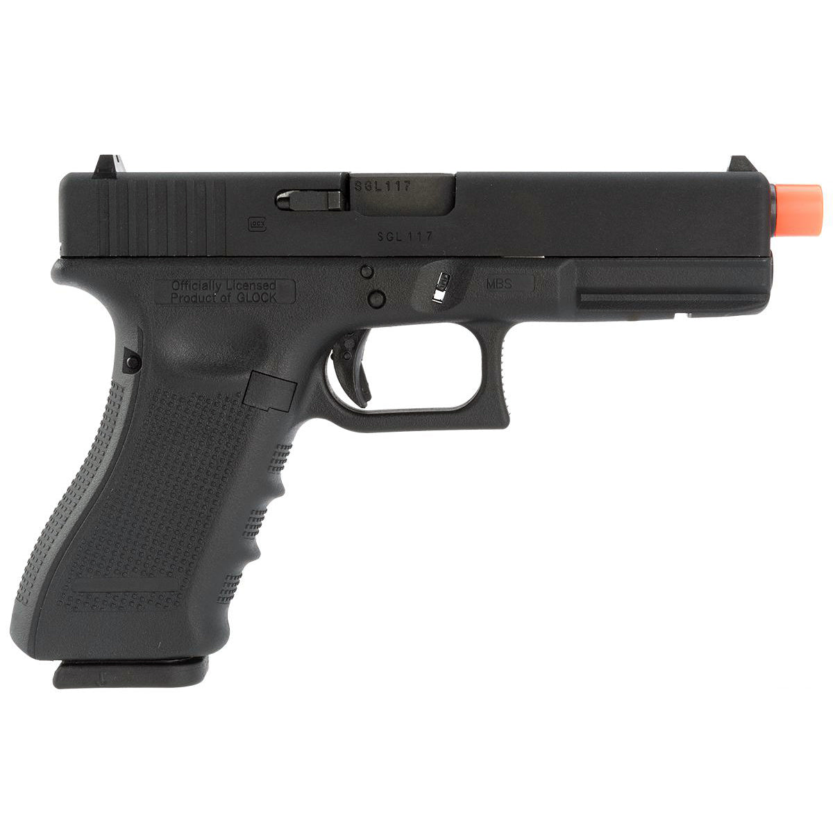 Airsoft Pistol Glock G17 Gen 4 Semi Auto CO2 Airsoft Blowback Pistol - Elite Force