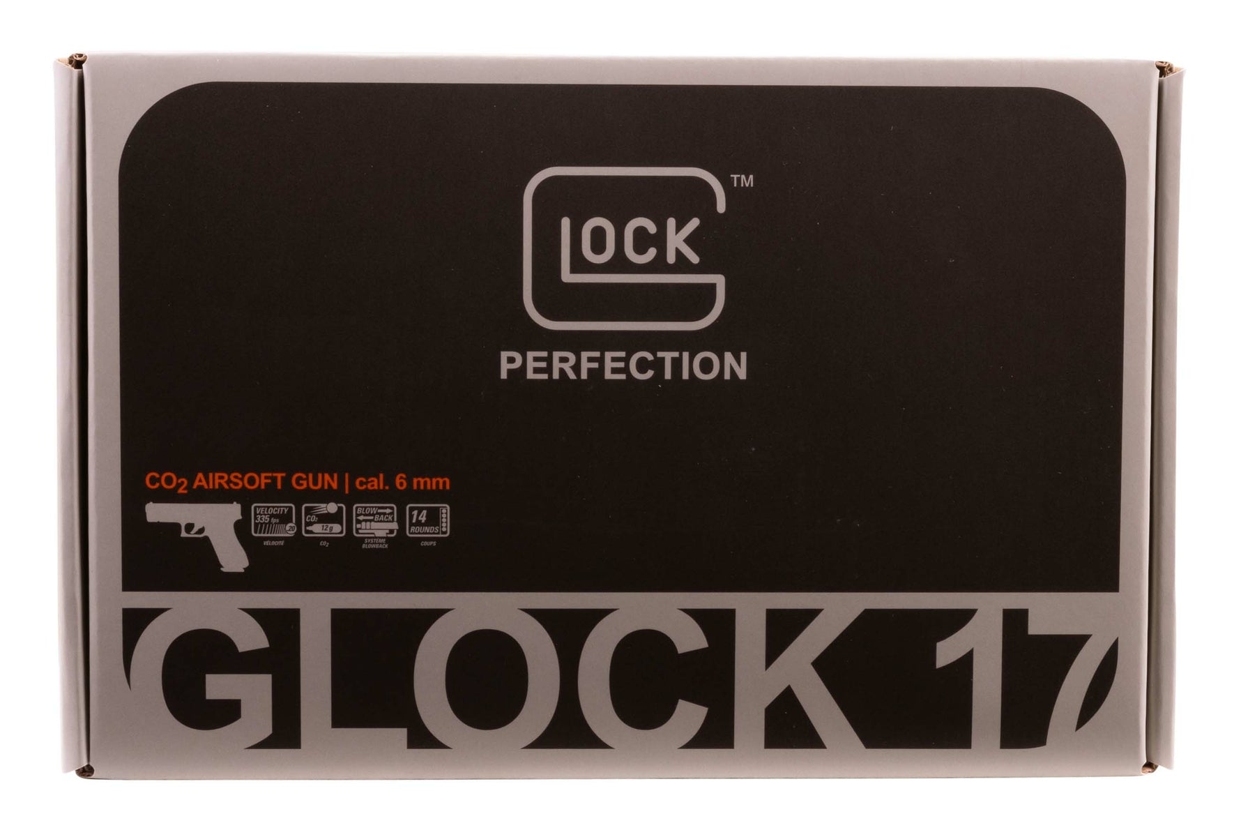 GLOCK Glock G17 Gen 5 CO2 Blowback Airsoft Pistol - 6mm, 14 Round Mag