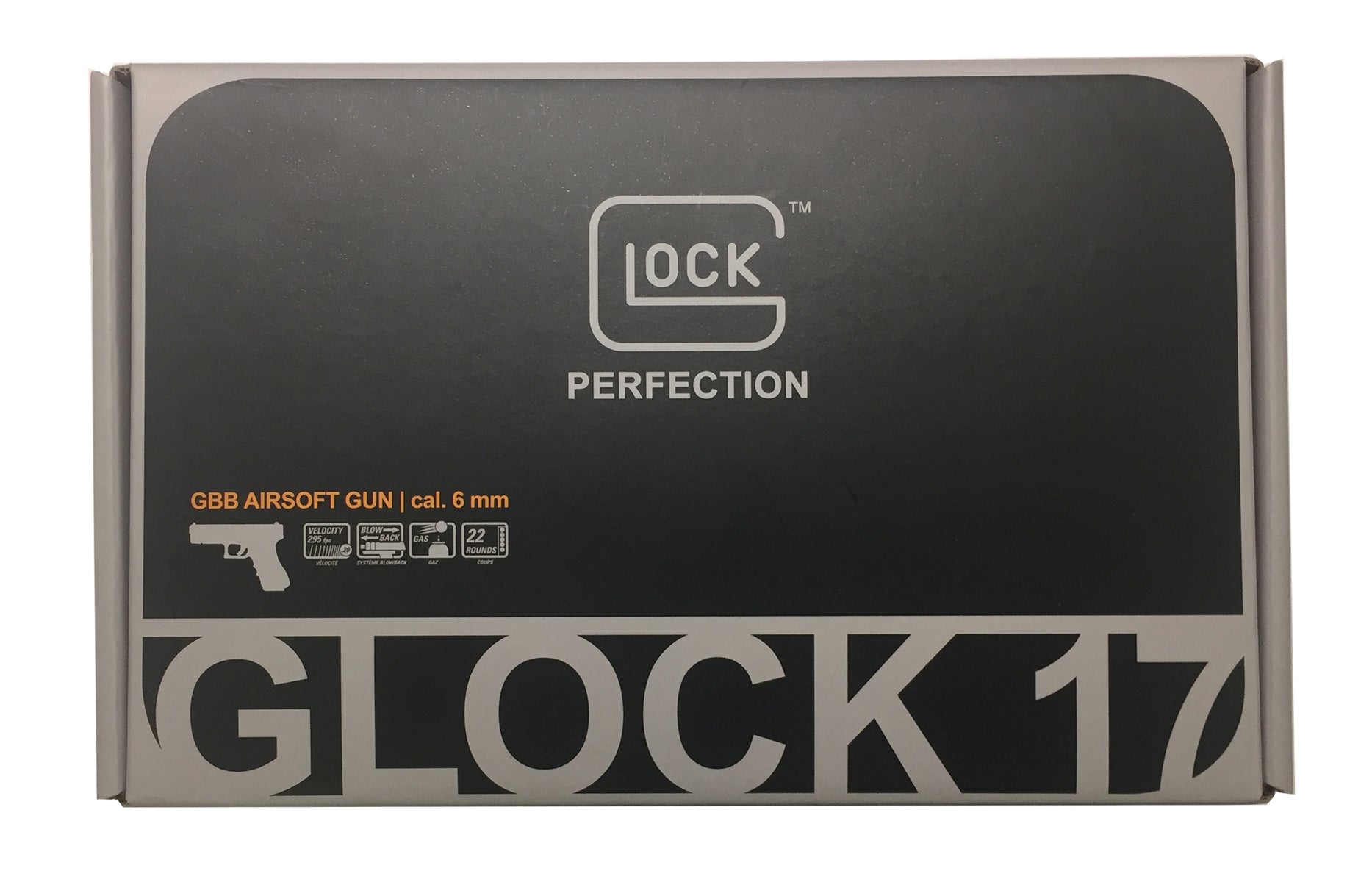GLOCK Glock G17 Gen3 GBB Airsoft Pistol - 6mm, 22 Round Mag, 295 FPS