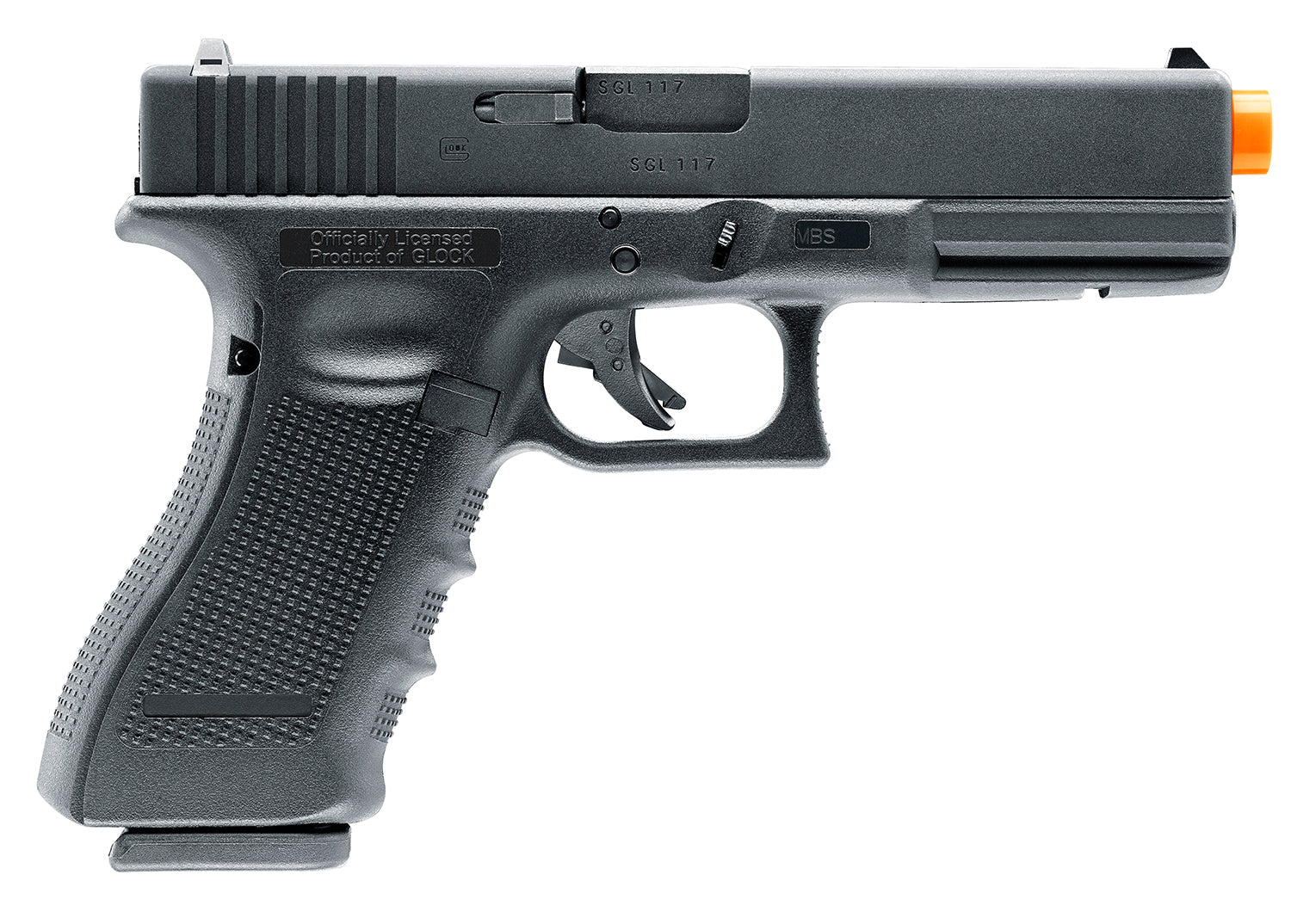 GLOCK Glock G17 Gen4 GBB Airsoft Pistol - 6mm, 20 Round Mag, 290 FPS