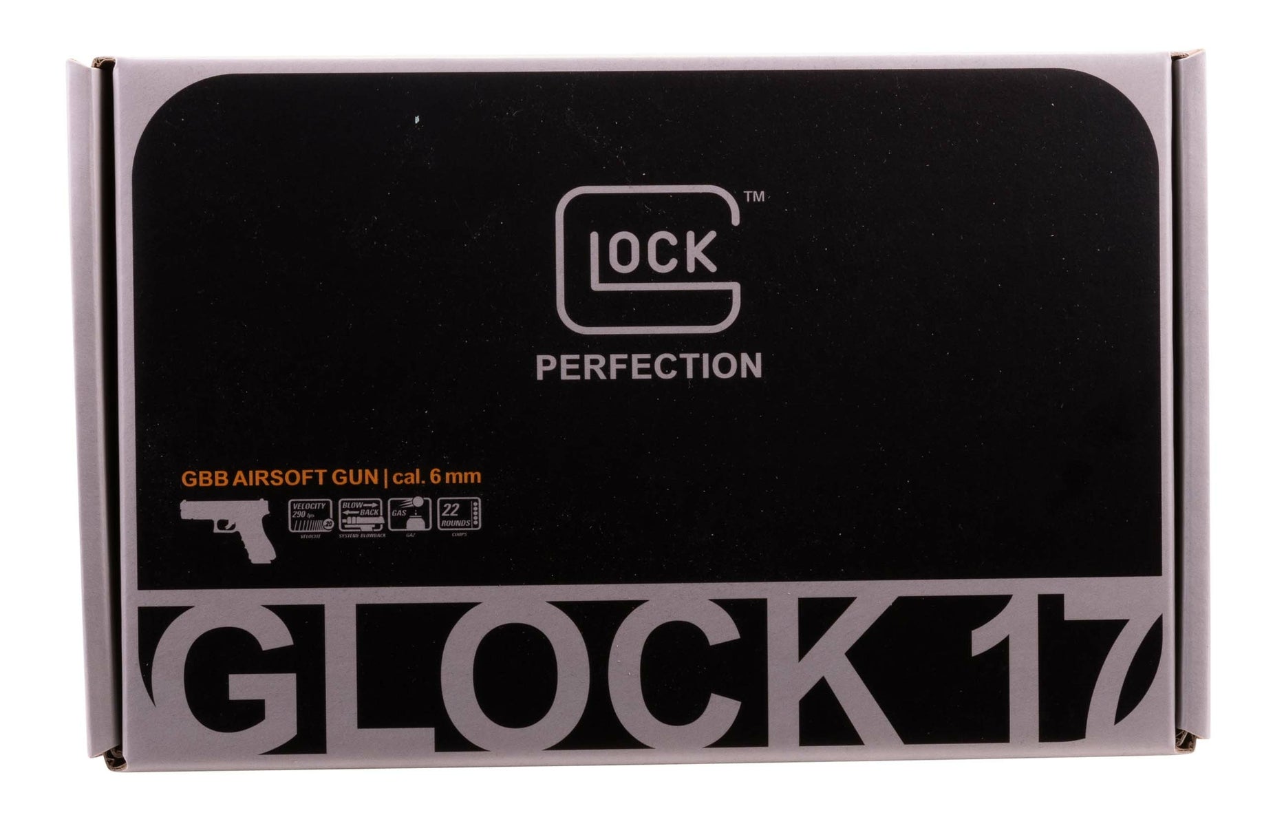 GLOCK Glock G17 Gen4 GBB Airsoft Pistol - 6mm, 20 Round Mag, 290 FPS