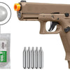 Glock G19X CO2 Airsoft HBB Pistol w/ CO2 and 1000 BBs - Bundle Set