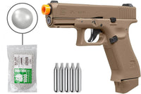 Airsoft CO2 Pistol Glock G19X CO2 Airsoft HBB Pistol w/ CO2 and 1000 BBs - Bundle Set