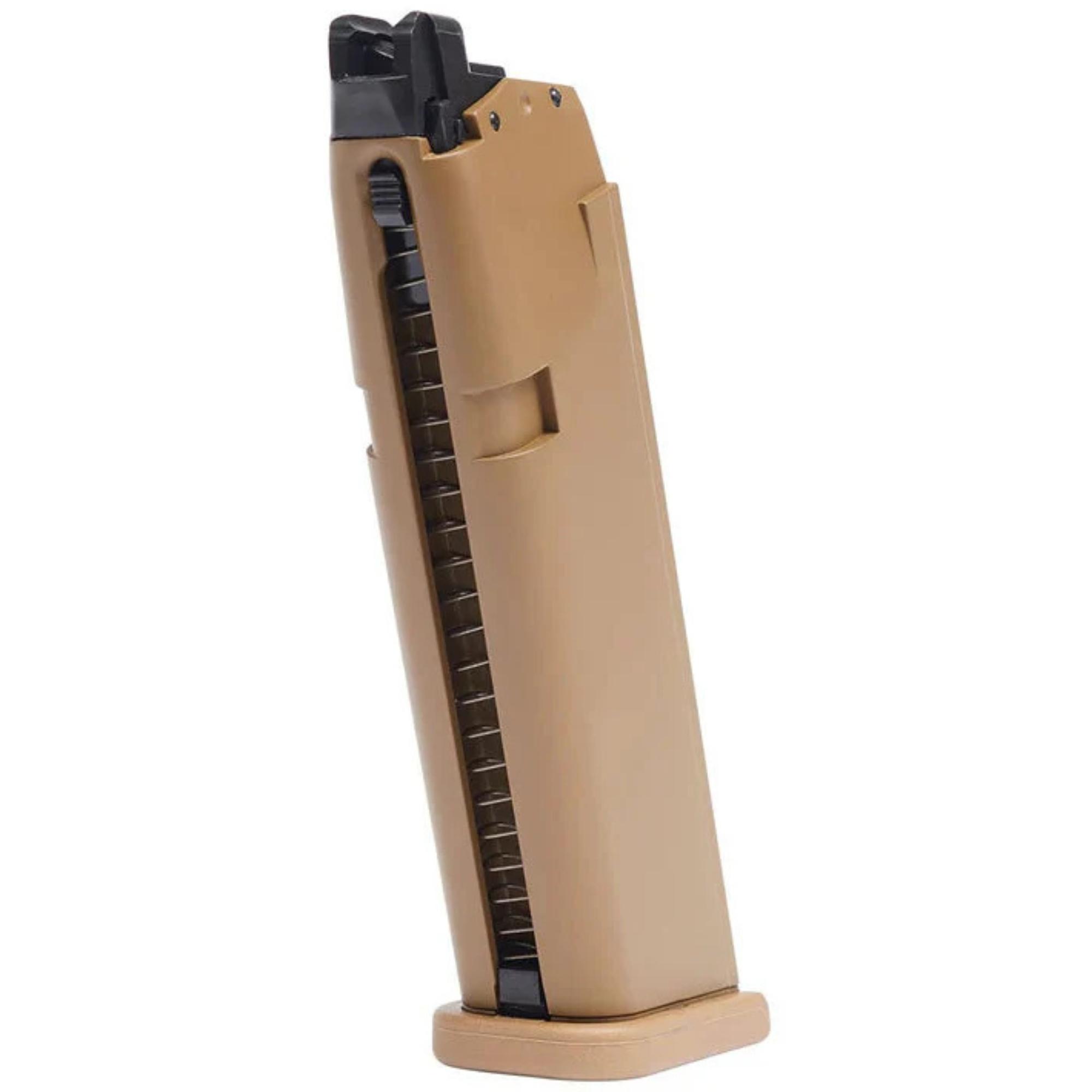 Air Pistol BB Magazine GLOCK G19X Coyote .177 Cal BB Magazine - 18 Rounds