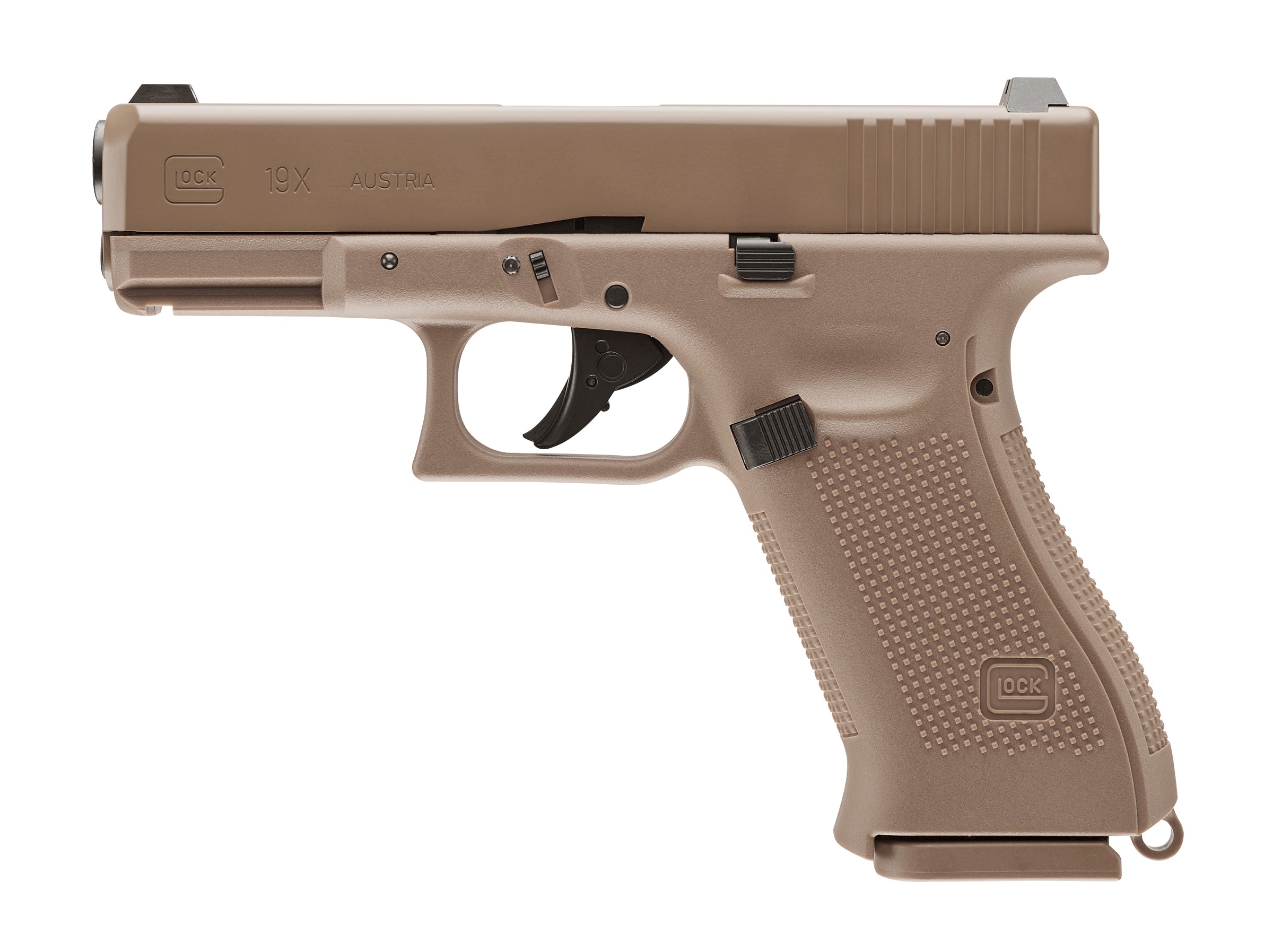 Elite Force GLOCK G19X Coyote CO2 BB Air Gun Pistol .177 Caliber