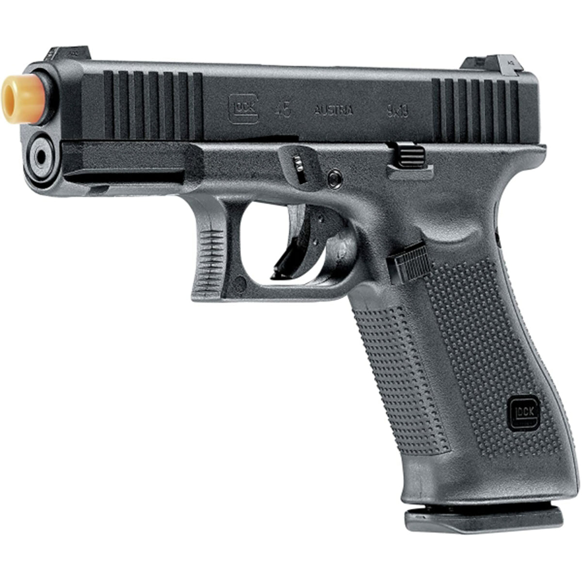 Airsoft GBB Pistol Glock G45 GBB Airsoft Pistol - 6mm, Black, 22 Round Mag
