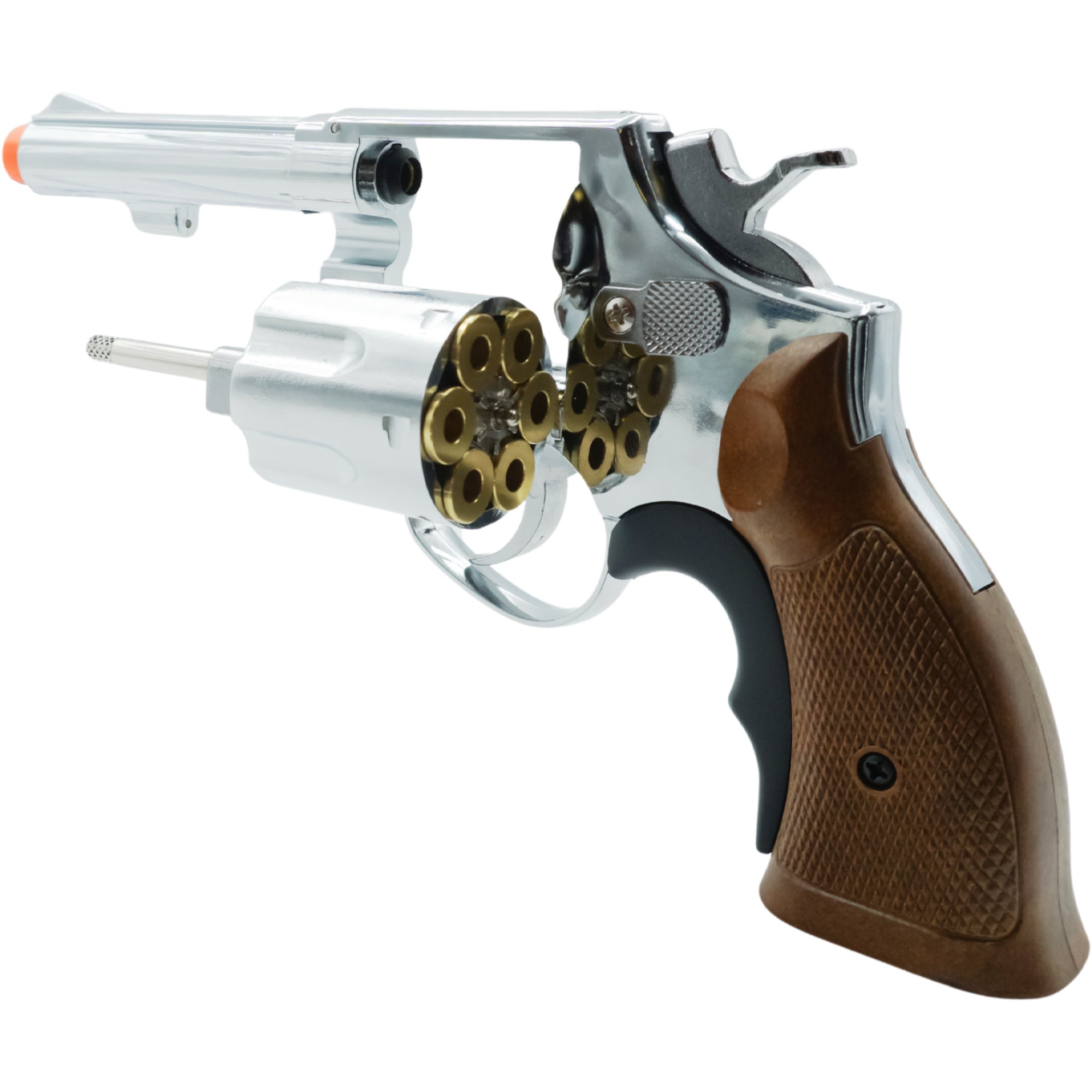 Airsoft Gas Revolver HFC Airsoft Full Metal Gas Revolver 6-Shell - HG131