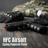 Airsoft Spring Pistol HFC Airsoft Spring Powered Pistol HA-183