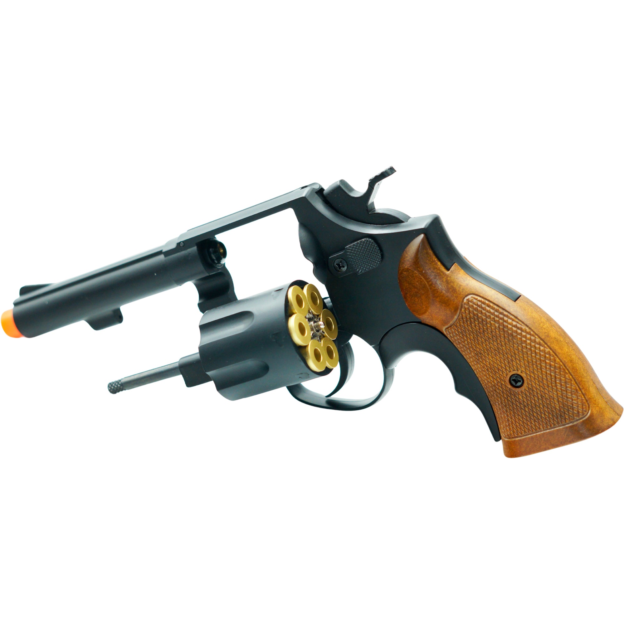 Airsoft Gas Revolver HFC Green Gas Powered Airsoft Revolver