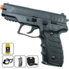 HFC HA-183 Spring Airsoft Pistol Bundle w/ BBs, Case, Goggles & Speed Loader