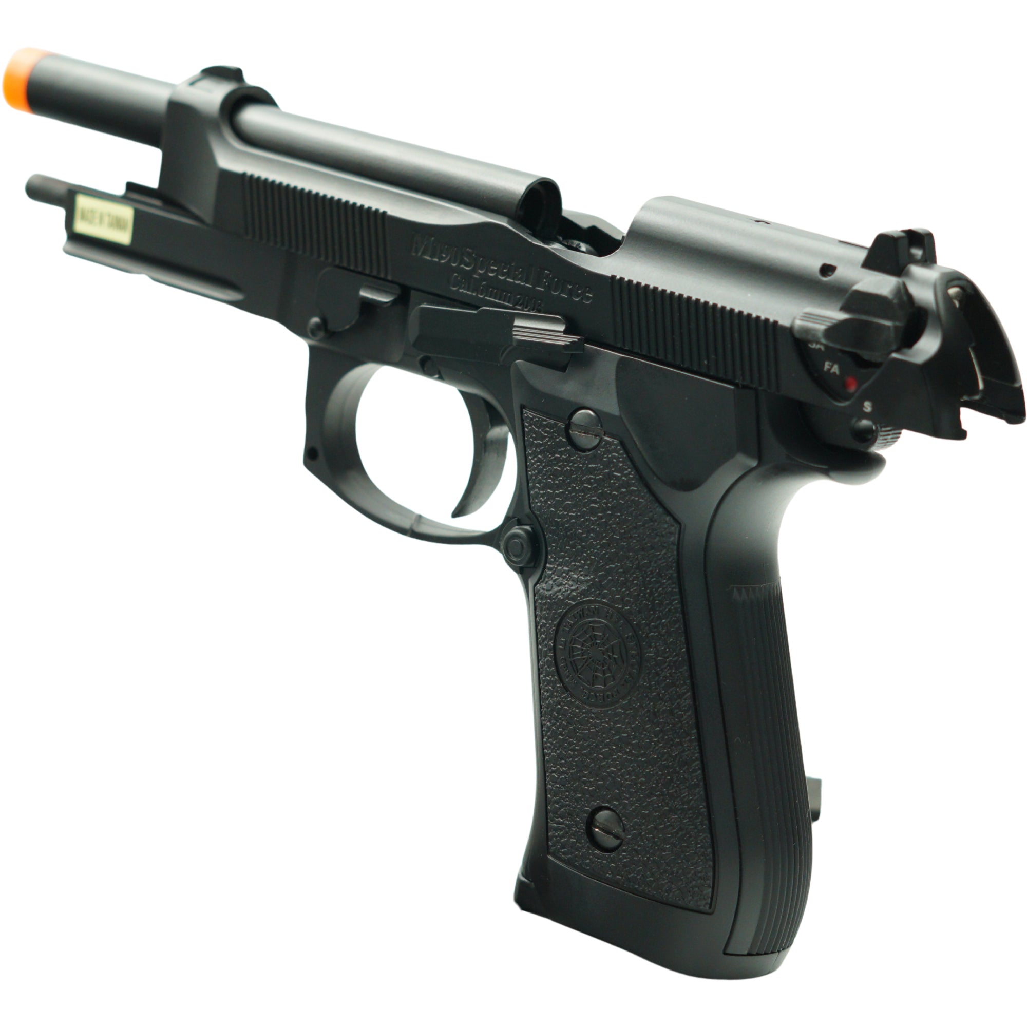 Airsoft GBB Pistol HFC HG-190 Full/Semi Auto GBB Airsoft Pistol