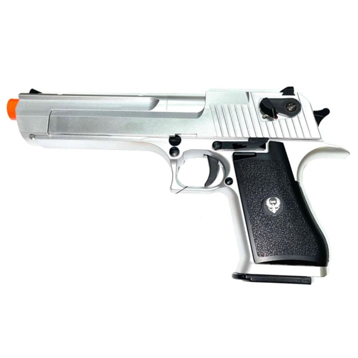 Airsportinggoods HFC HFC HG195 DESERT EAGLE GAS POWERED BLOWBACK AIRSOFT PISTOL SILVER