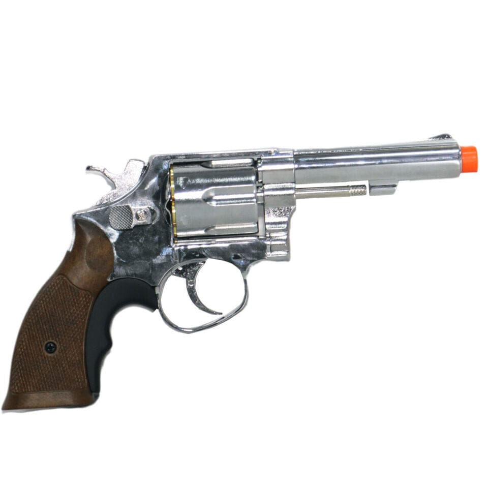 Airsportinggoods HFC HG131 AIRSOFT REVOLVER GREEN GAS POWERED CHROME
