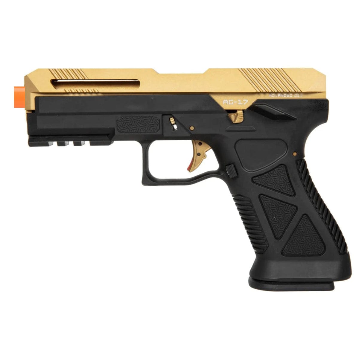 Airsportinggoods HFC HG182 AG17 SCORPION GAS AIRSOFT PISTOL GOLD