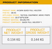 Airsoft Pistol Handgun Holster
