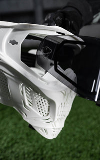 Airsoft Goggles HK ARMY HSTL Skull Ghost Goggle - White w/ Smoke Lens