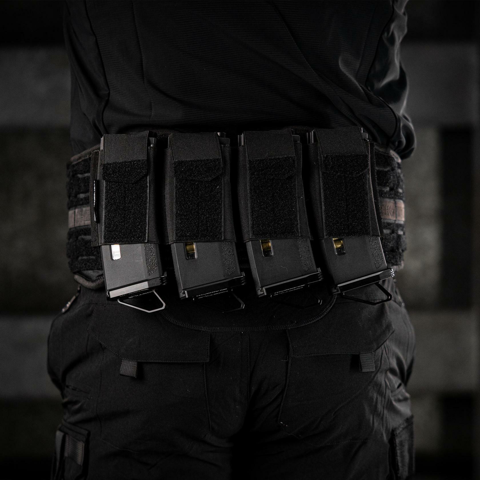 Airsoft Accessories HK Army Rifle Mag Cell 4 Cell – Black