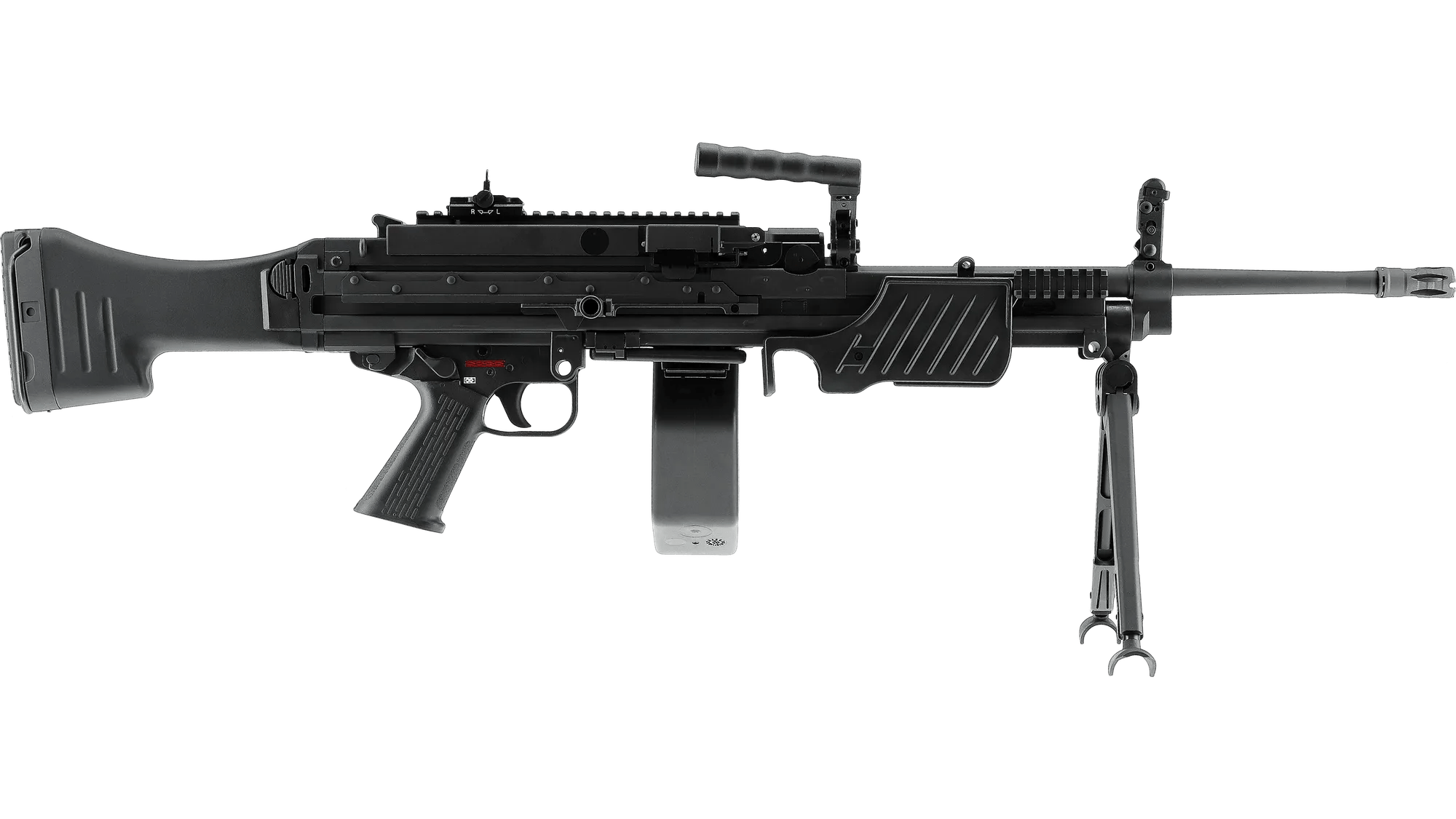 HK MG4 High Capacity AEG Electric Airsoft Rifle Machine Gun