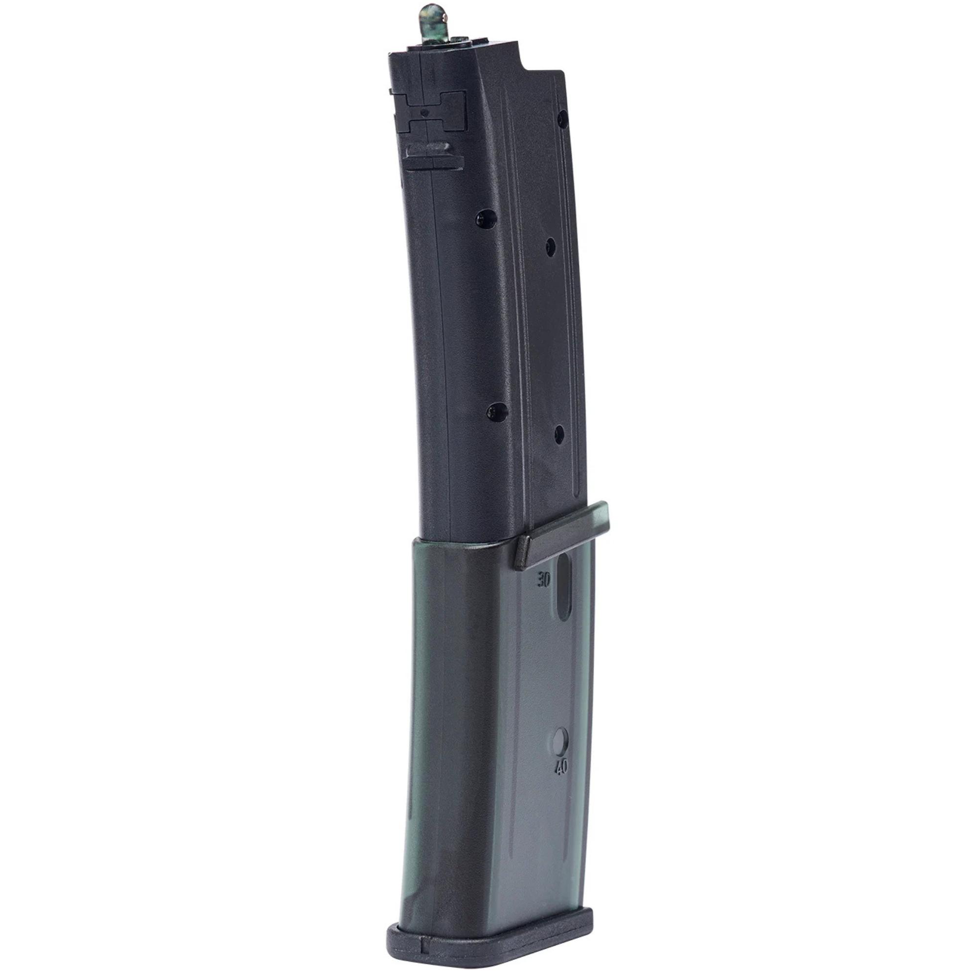 Airsoft Mid-Cap Magazine HK MP7 A1 110rd Mid-Cap Mag 6mm - Black