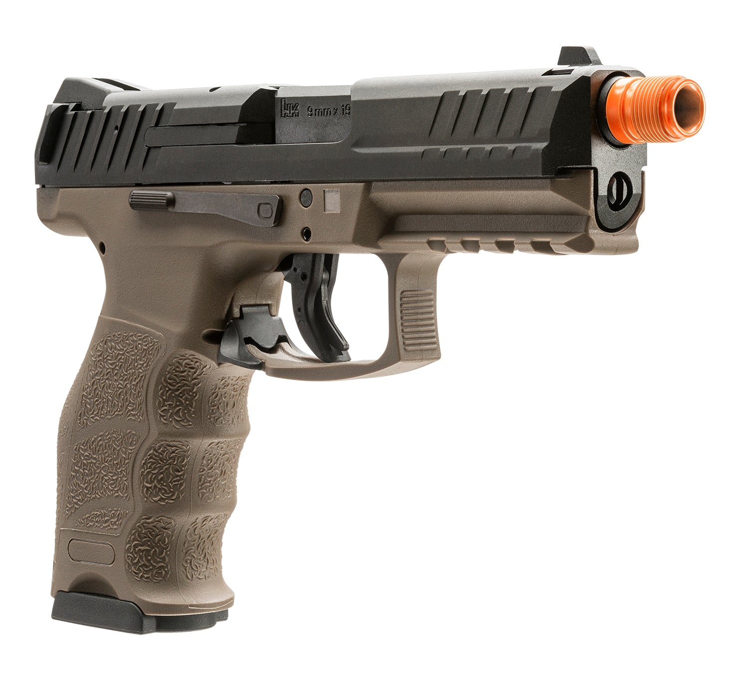 ELITE FORCE USA HK VP9 6mm Airsoft Pistol | Elite Force | FDE | Blowback | 22 Rounds