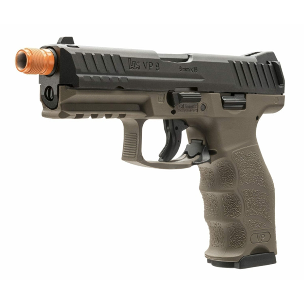 Airsoft GBB Pistol HK VP9 GBB 6mm Airsoft Pistol - FDE