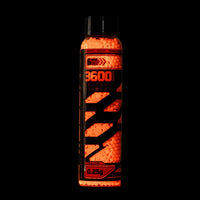 Airsoft BB's Hostile Tracer Airsoft BBs – 0.25g Glow in the Dark – 3600ct Red - HK Army