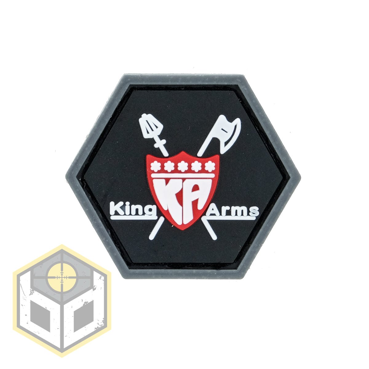 Airsportinggoods BALLISTIC DESIGNS KING ARMS BALLISTIC HEX PATCH BH00101