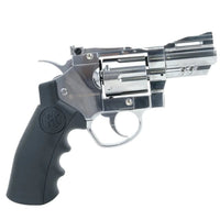 Krown Land KL Herc 2.5 Inch Titan Air Revolver CO2 Dual Ammo Silver