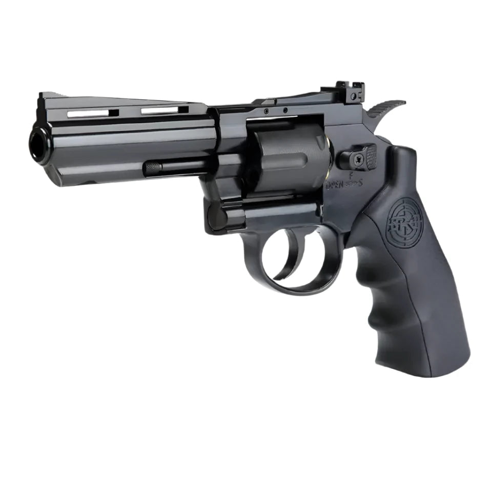 Krown Land KL Herc 4 Inch Titan Air Revolver CO2 Dual Ammo Air Pistol