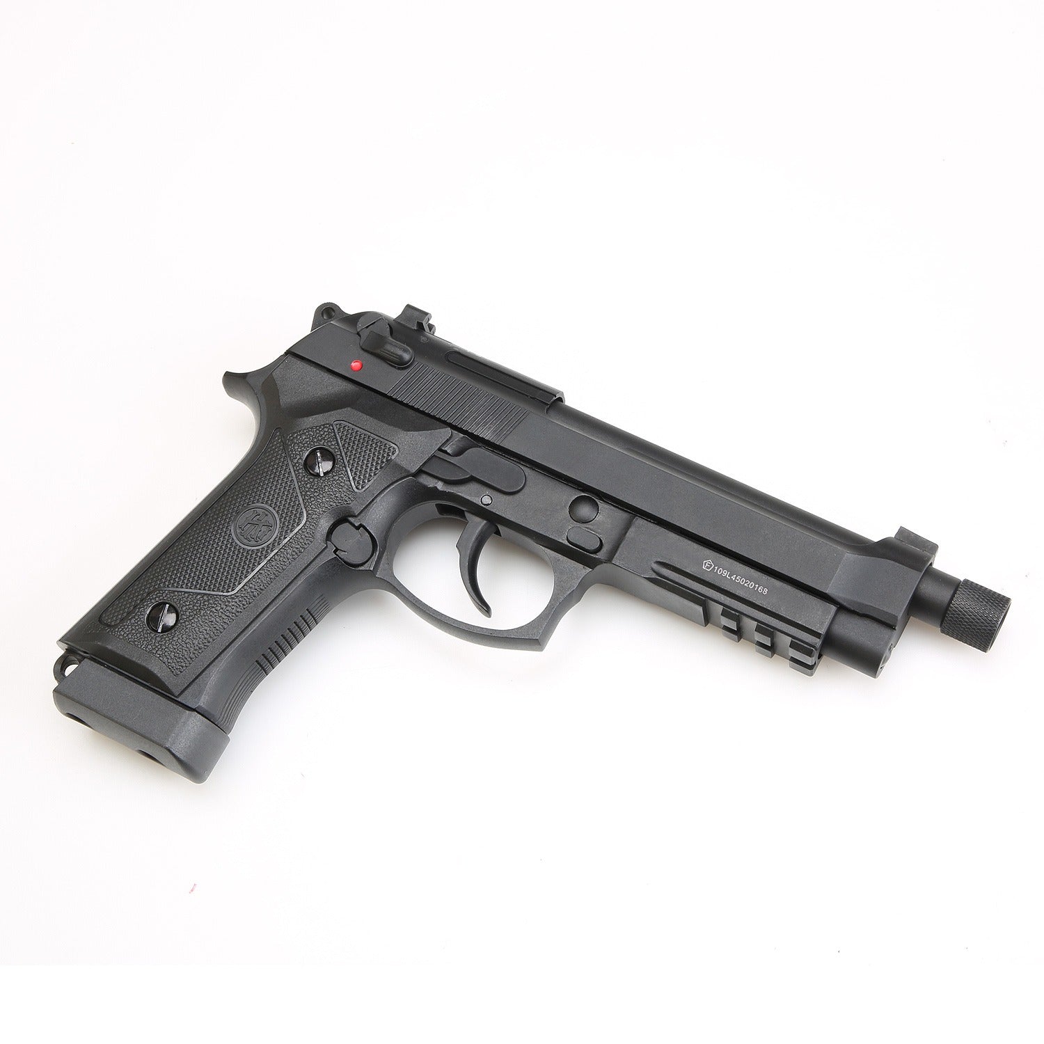 KROWN LAND KL M92 CO2 BLOWBACK AIR PISTOL WITH THREADED BARREL BOXED