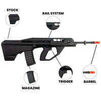 Airsoft Gas Rifle KWA F90 AUG Gas Blowback Airsoft Rifle
