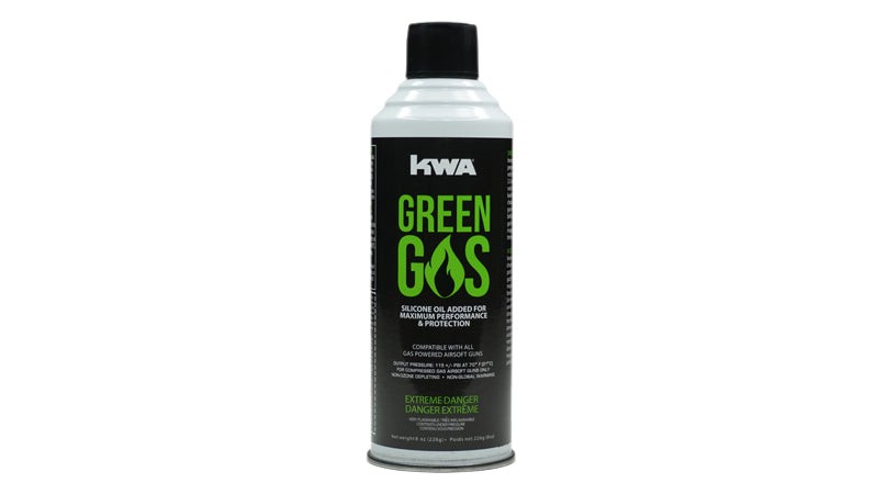 KWA KWA GREEN GAS 8OZ FOR AIRSOFT