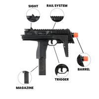 Airsoft GBB Rifle KWA KMP9R RIS NS2 Gas Blowback SMG Airsoft Gun
