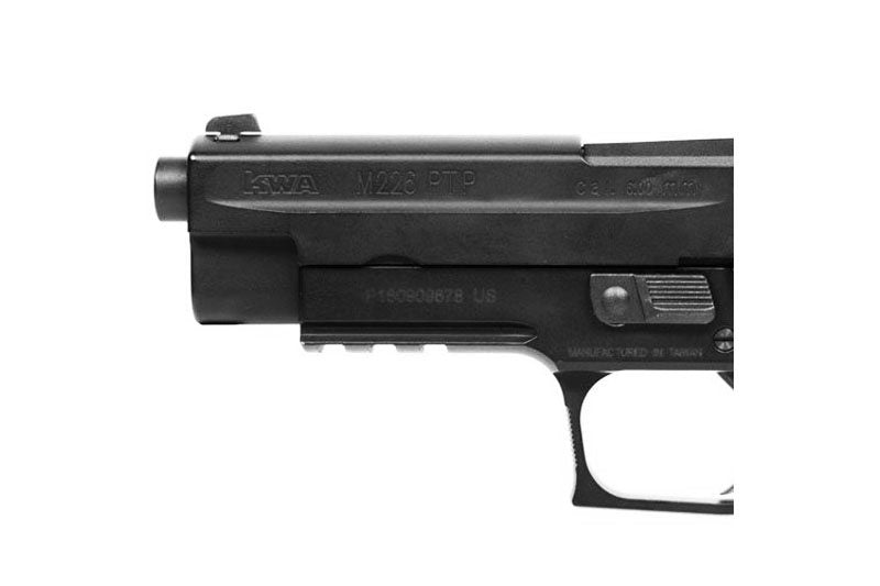 KWA KWA M226-LE Airsoft Pistol - Full Metal, NS2 Gas Blowback, 25 Rounds