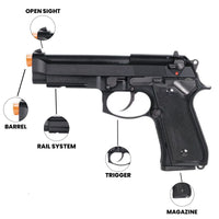 Airsoft GBB Pistol KWA M9 PTP Gas Blowback Airsoft Pistol