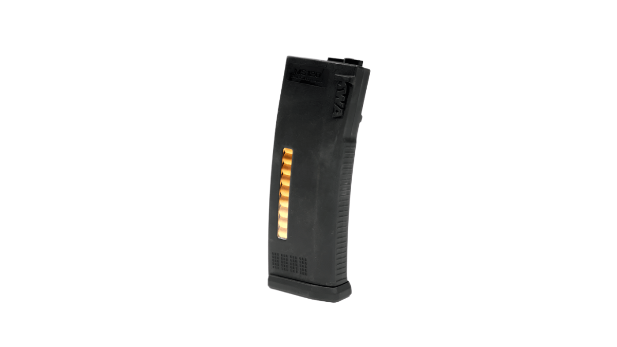 KWA KWA MS120 Polymer Mag 3-Pack - 120 Rds, Black