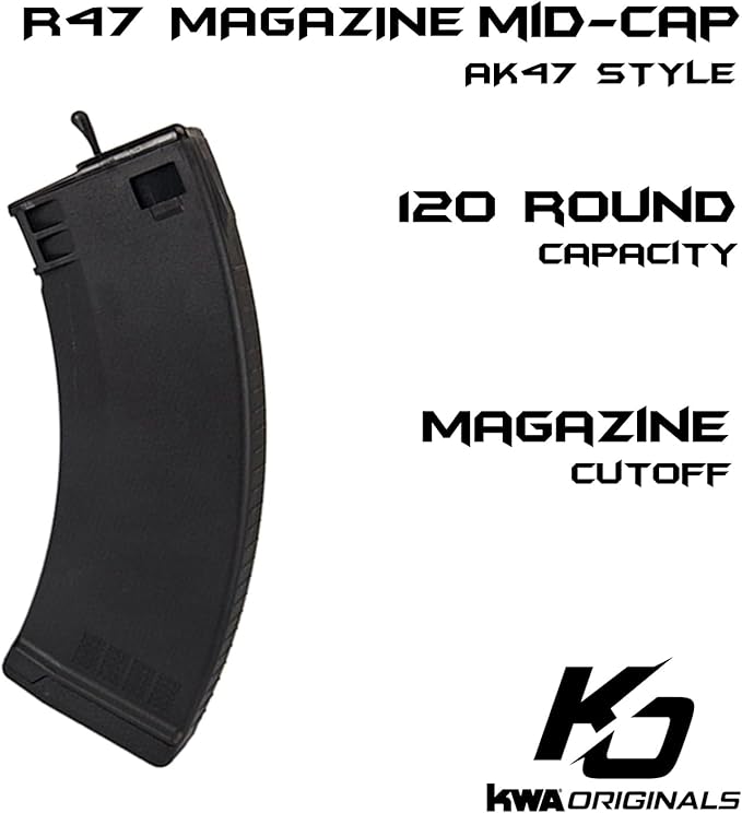 KWA KWA Ronin 47 AEG Rifle - 6mm, Full Auto, Electric, 120-Round Magazine