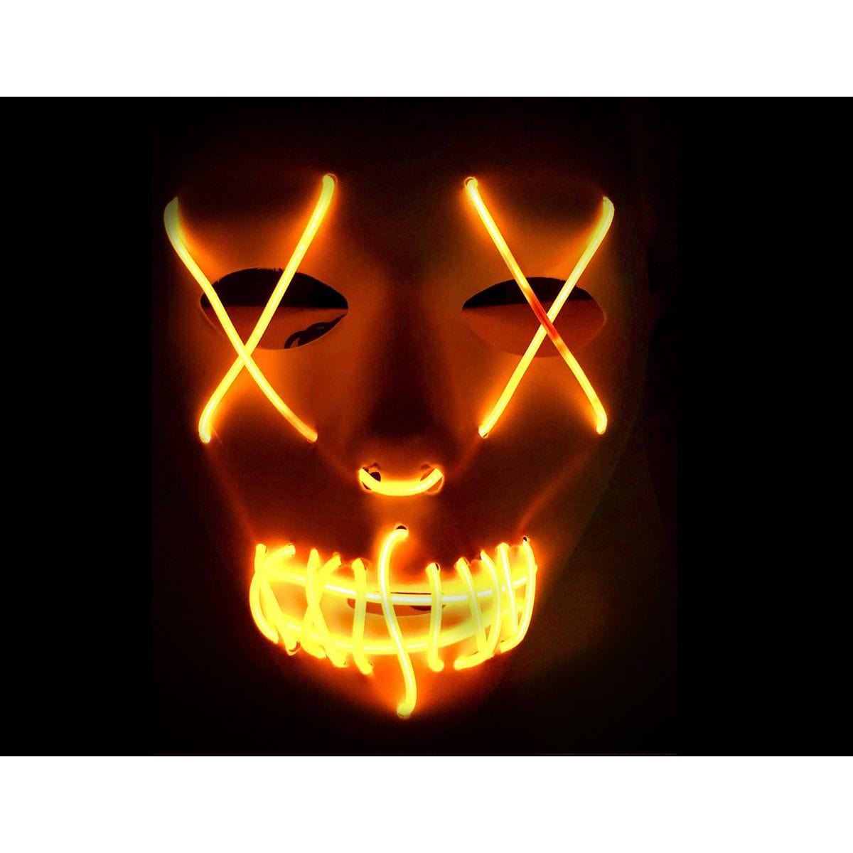 Airsportinggoods TRIMEX LED PURGE WHITE MASK WITH YELLOW X