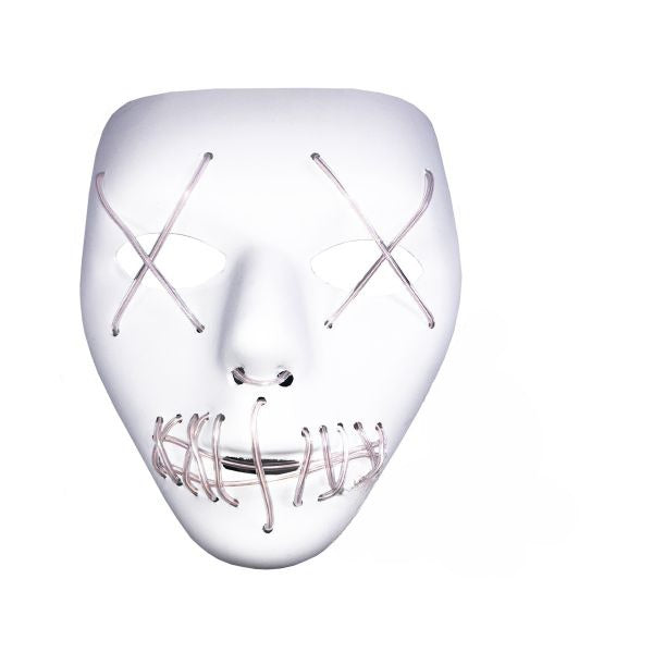 TRIMEX LED PURGE WHITE MASK WITH YELLOW X