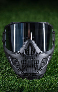 HK ARMY HSTL Skull Punisher Goggle - Black w/ Smoke Lens
