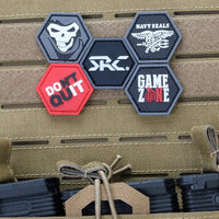 Airsportinggoods BALLISTIC DESIGNS LUCKY CLOVER BALLISTIC HEX PATCH BH00115