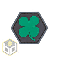 Airsportinggoods BALLISTIC DESIGNS LUCKY CLOVER BALLISTIC HEX PATCH BH00115