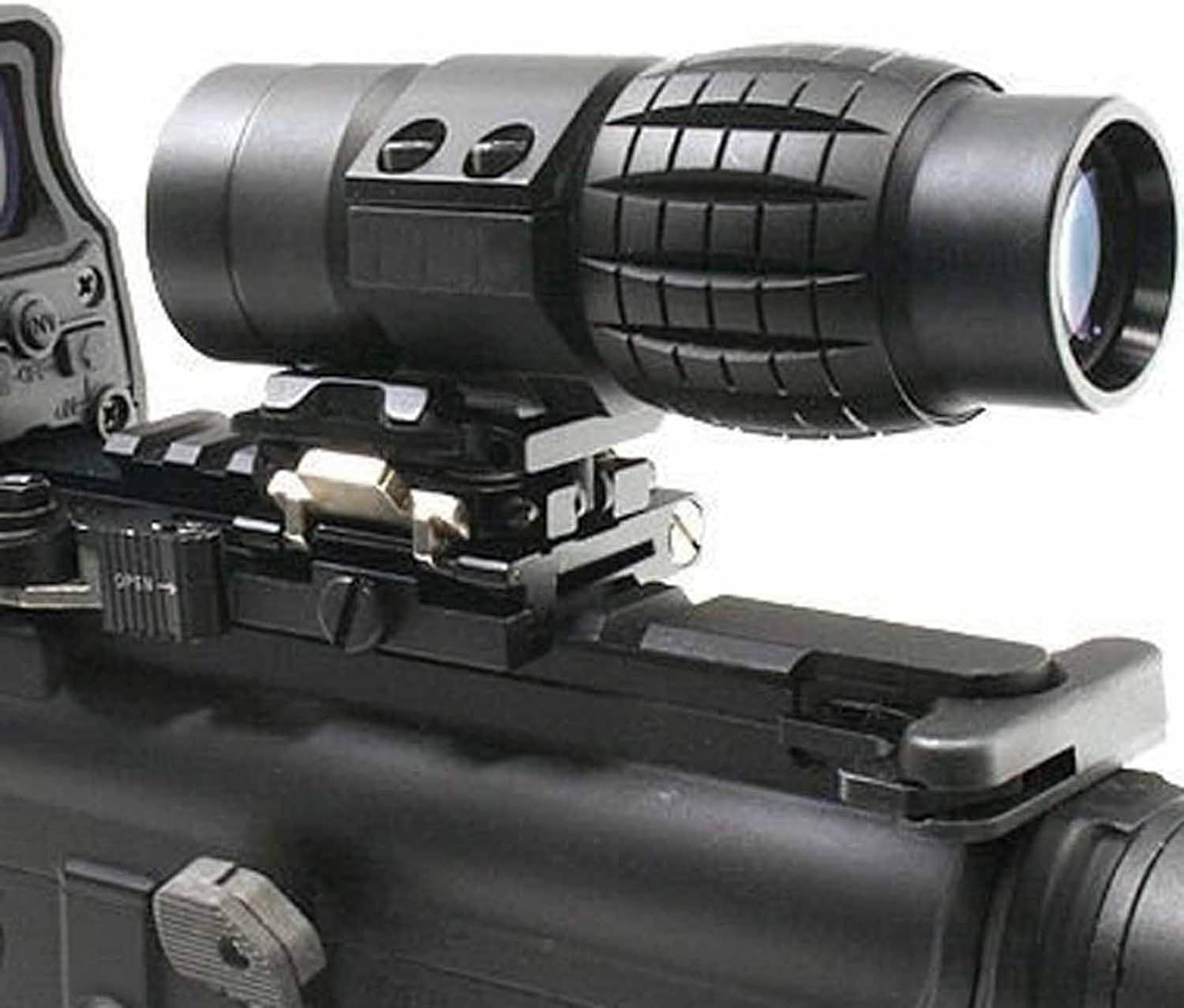 TRIMEX MAGNIFIER SCOPE X3 WITH FLIP-UP MOUNT