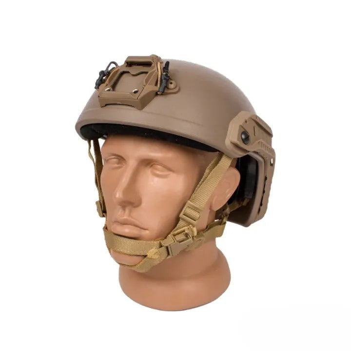 WOSPORT MICH2000 PRO TACTICAL HELMET TAN