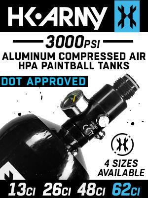 HK Army 62ci / 3000psi Aluminum Compressed Air Tank – Black