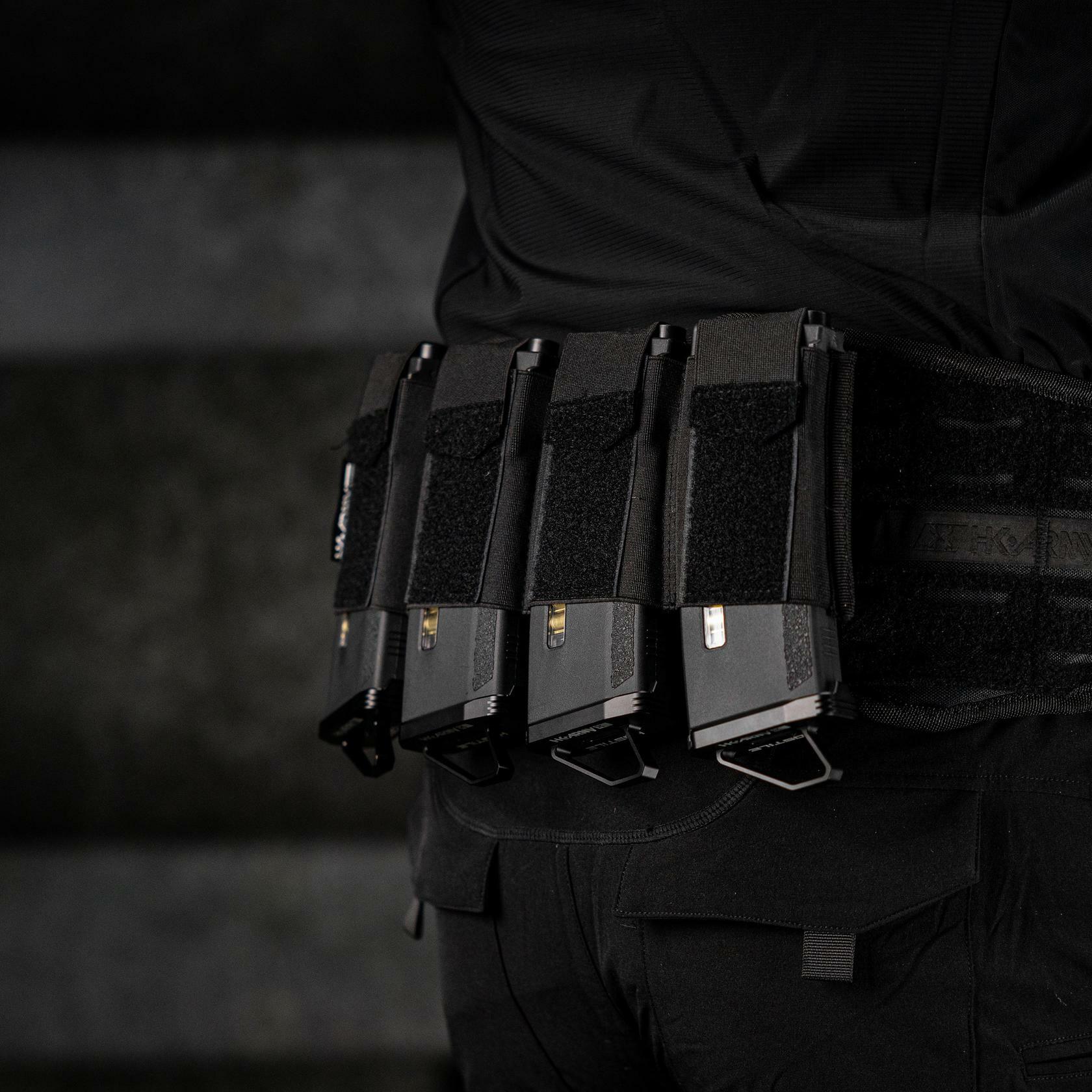 HK Army Rifle Mag Cell 4 Cell – Black