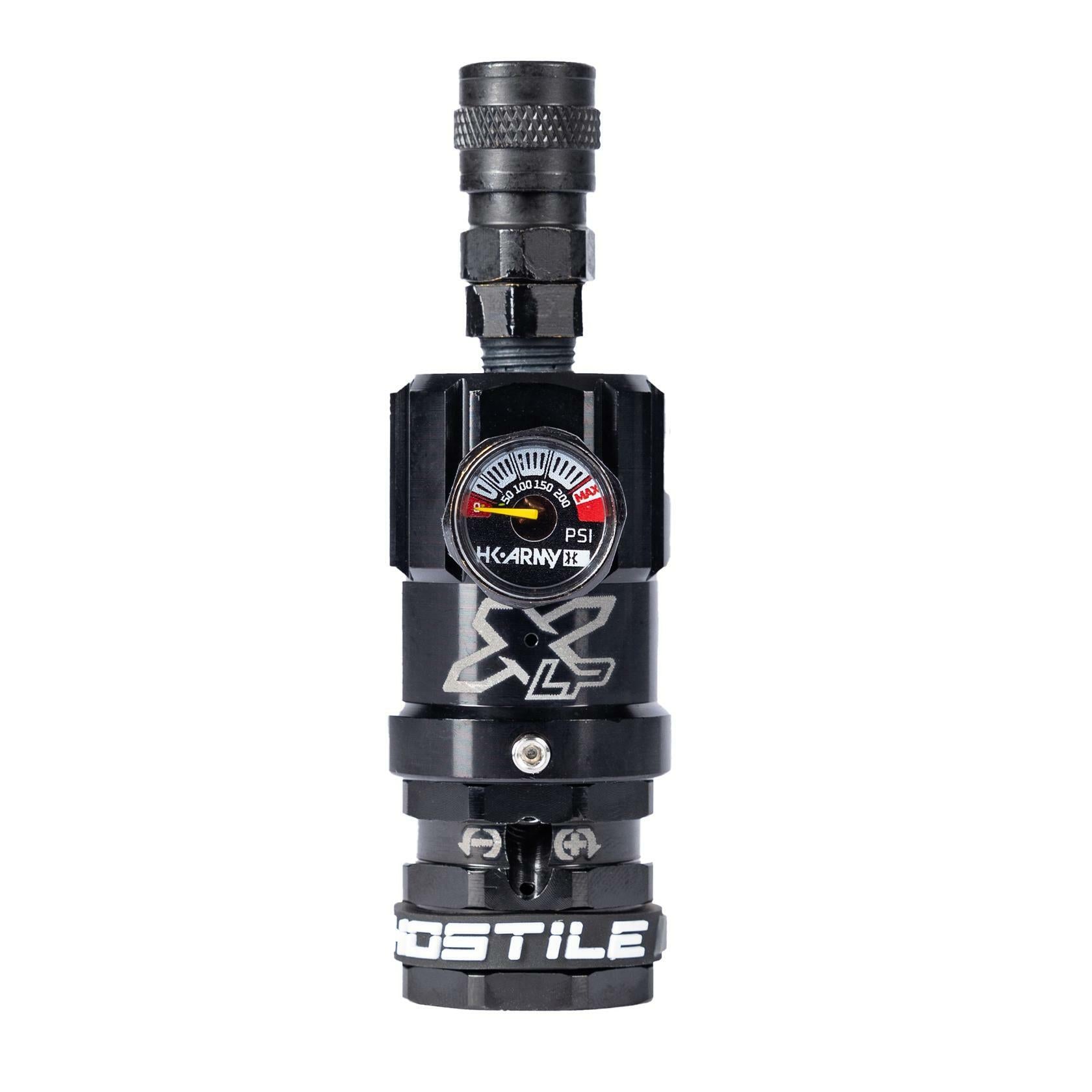 HK Army Hostiler XLP HPA Regulator – Top Port Quick-Disconnect – Black