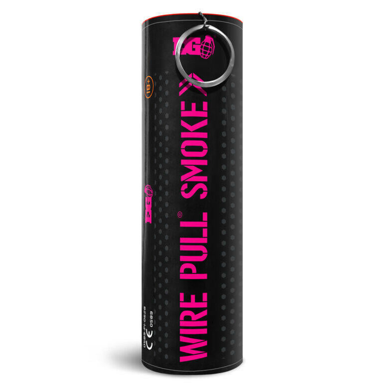 Enola Gaye Pink Pull Smoke Airsoft Grenade