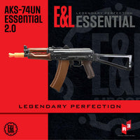 E&L AKS-74UN Essential 2.0 AEG 6mm Airsoft Electric Rifle - Umarex